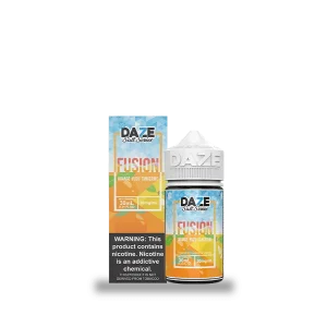 7 Daze Fusion Orange Yuzu Tangerine ICED 30ml Nic Salt Vape Juice