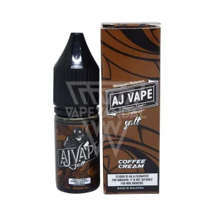 AJ Vape – Coffee Cream Salt Nicotine