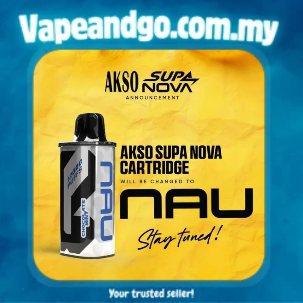 Akso Supa Cartridges 12000 Puff For Akso Supa Pro / Supa Nova 12k Pre-Filled Cartridges Genuine Stock Buy Now