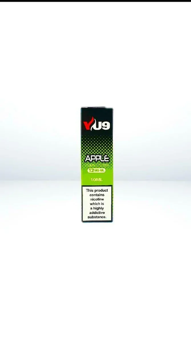 Apple VU9 E-Liquid 20x10ml | 70/30 PG/VG | 6mg, 12mg, 18mg