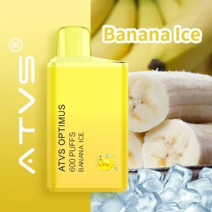 ATVS OPTIMUS Disposable Vape 600 Puffs – Banana Ice