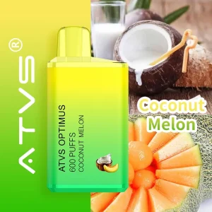 ATVS OPTIMUS Disposable Vape 600 Puffs – Coconut Melon