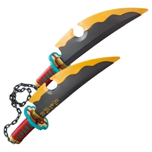 Bandai Demon Slayer Uzui Tengen Narikiri Nichirin Sword Toy Replica