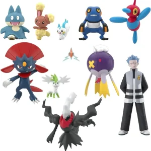 Bandai Pokemon Scale World Sinnoh Region 11 Figure Set
