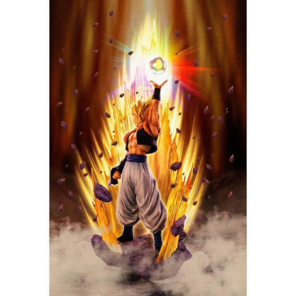 Bandai Tamashii Nations Dragon Ball Z Gogeta Resurrection 28cm Figure Zero - Image 2