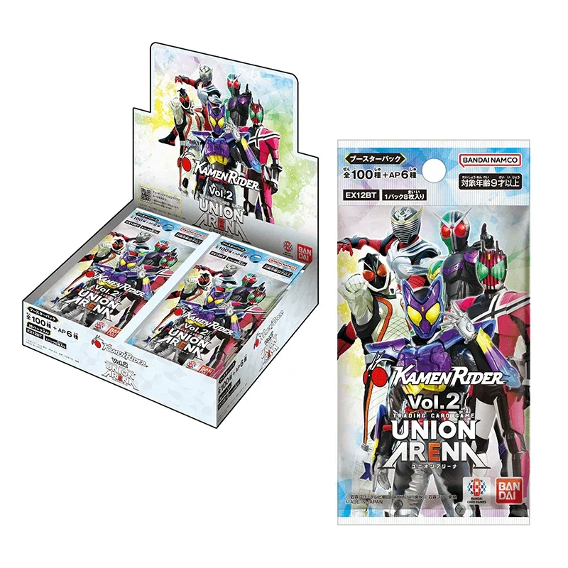 Bandai Union Arena EX12BT Kamen Rider Vol.2 Booster Box - Image 2