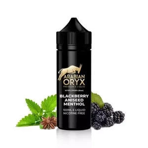 Blackberry Aniseed Menthol ARABIAN ORYX E Liquid 100ML | Premium 0mg Juice