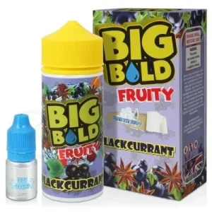 BLACKCURRANT SHORTFILL E-LIQUID BY BIG BOLD 100ML