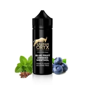 Blue Fruit Aniseed Menthol ARABIAN ORYX E Liquid 100ML | Premium 0mg Juice
