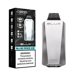 Blue Razz Ice - ELUX Cyberover 18K Disposable