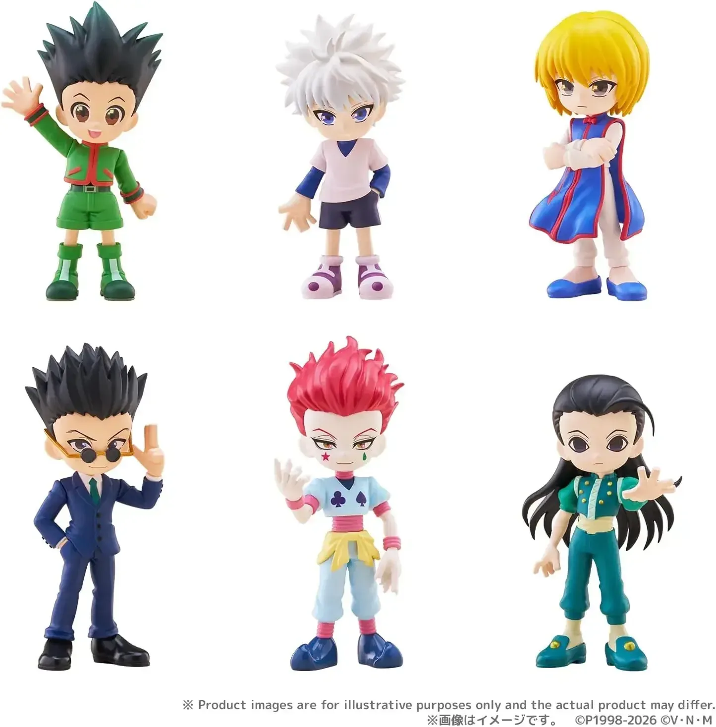 Bushiroad PalVerse Hunter x Hunter Vol 1 Figure Set of 6