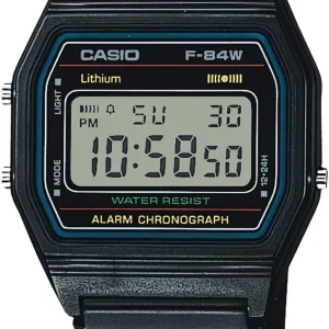Casio Watch Standard F-84w-1 Black Men's Watch