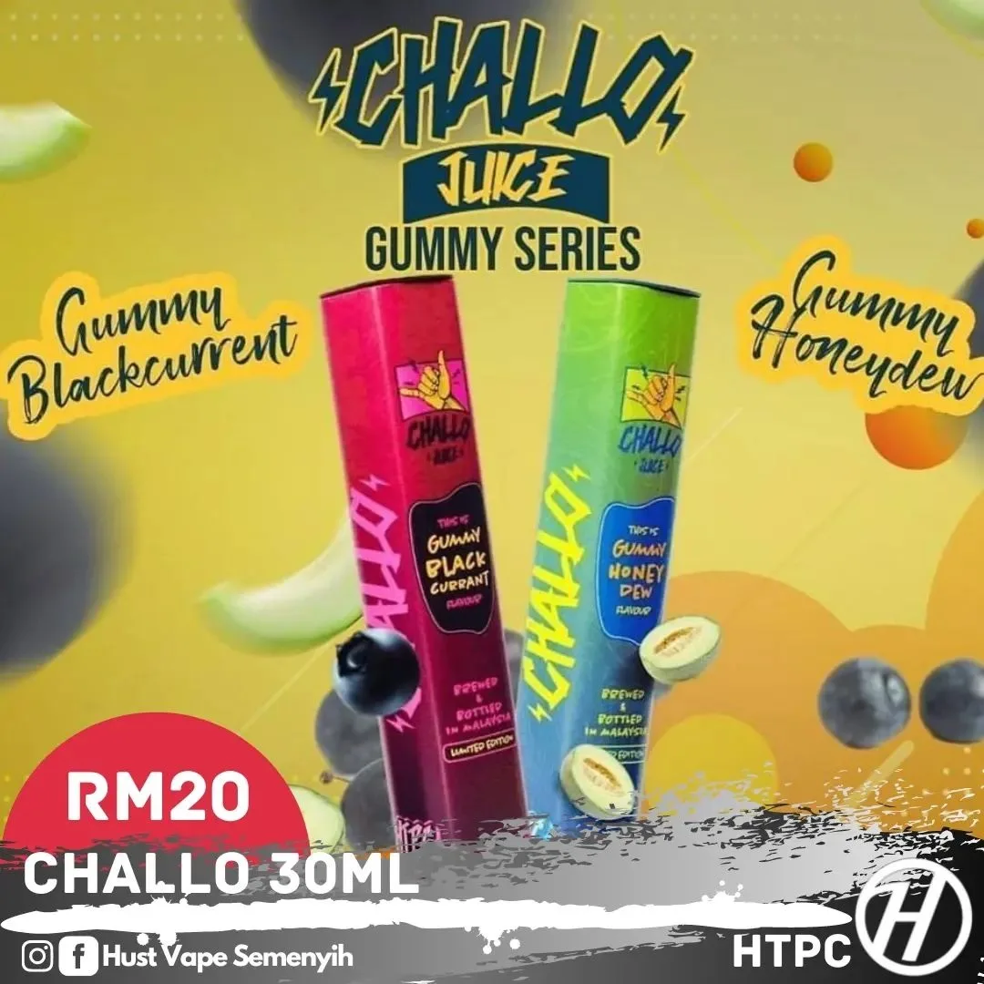 Challo HTPC Sundae Series/Gummy Series/Fruity Series 30ml
