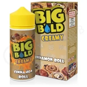 CINNAMON ROLL SHORTFILL E-LIQUID BY BIG BOLD CREAMY 100ML