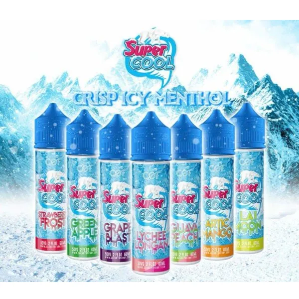 COF Supercool Freebase 60ml Genuine Stock Buy Now