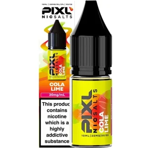 Cola lime PIXL Nic Salts e-liquid 10ml