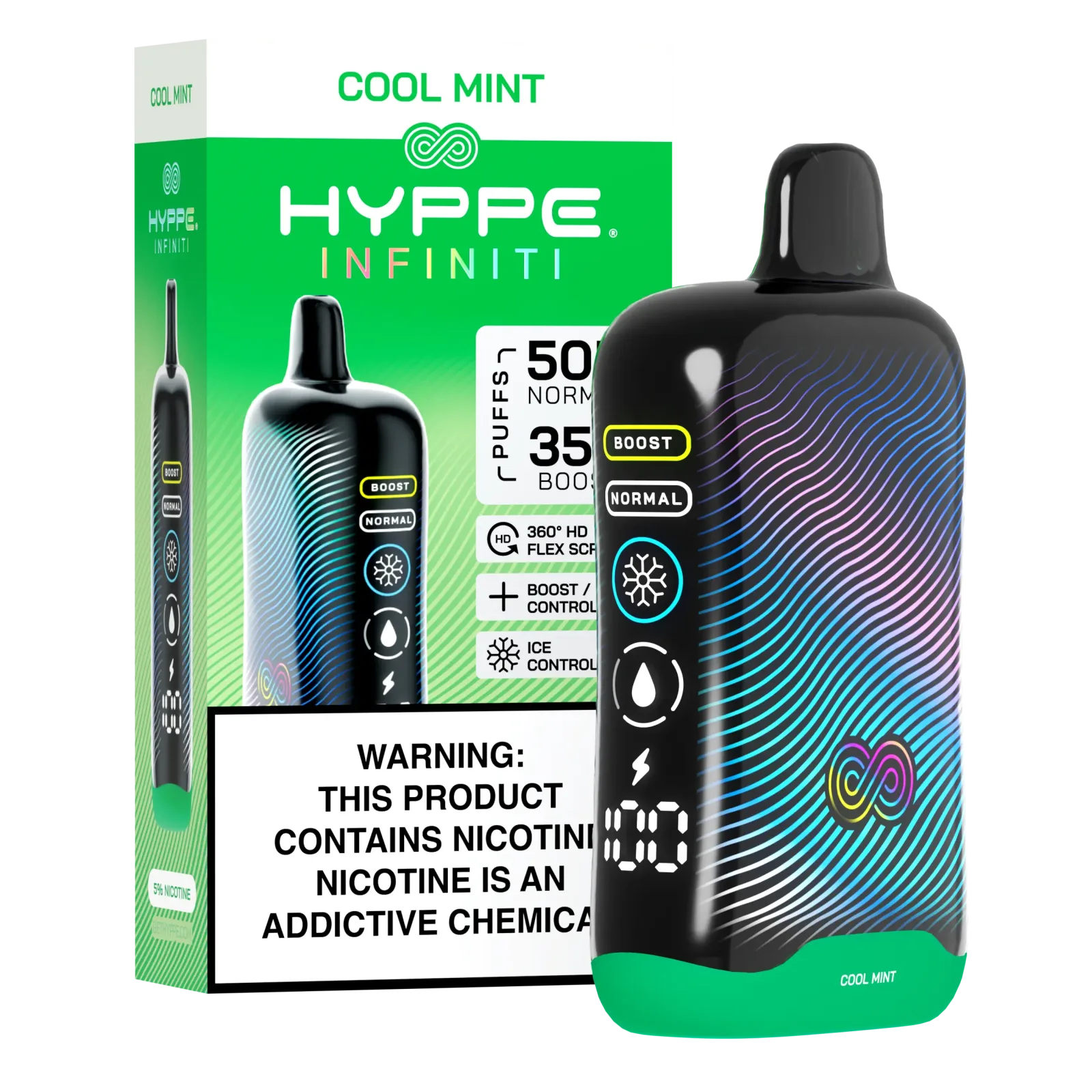 Cool Mint Hyppe Infiniti 50K