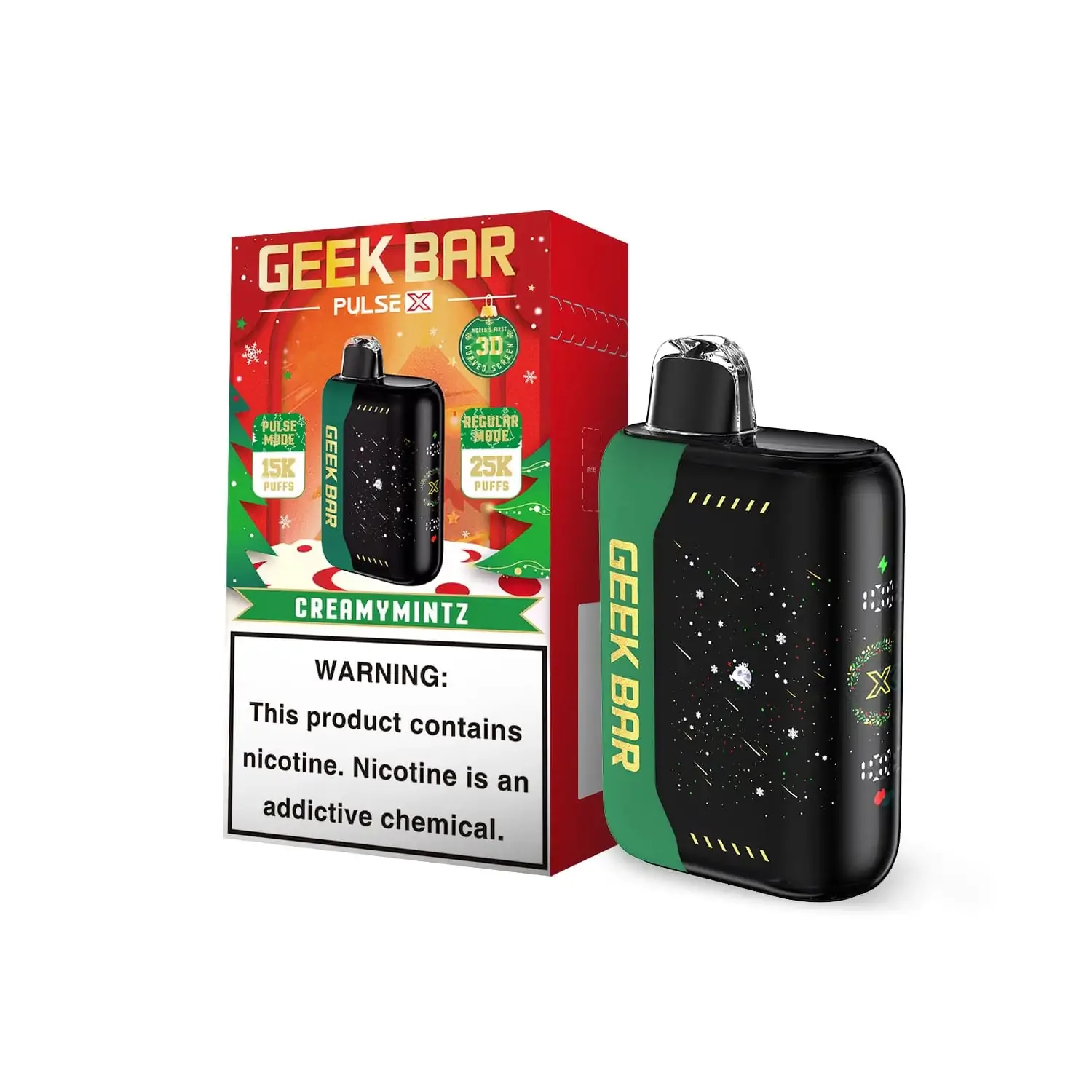 CreamyMintz - Geek Bar Pulse X 25K Disposable Vape