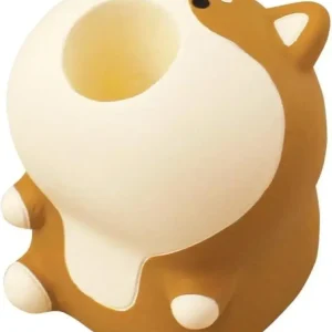 Decole Harapeko Animal Pencil Cup, Compact Stationery Holder
