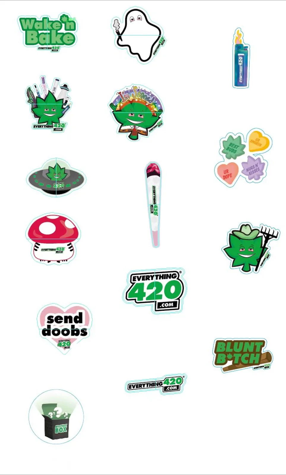 E420 Random Sticker Pack - 2ct