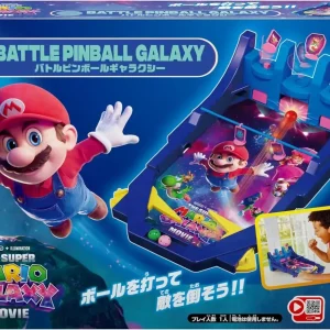 Epoch Super Mario Galaxy Action Pinball Game for Solo Play
