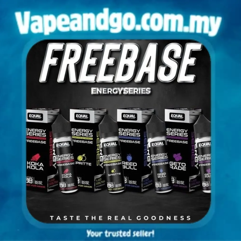 Equal Energy Series Freebase 60ml Buy Now Genuine Stock