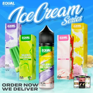 Equal Freebase Ice Cream Series 60ml Buy Now Genuine Stock