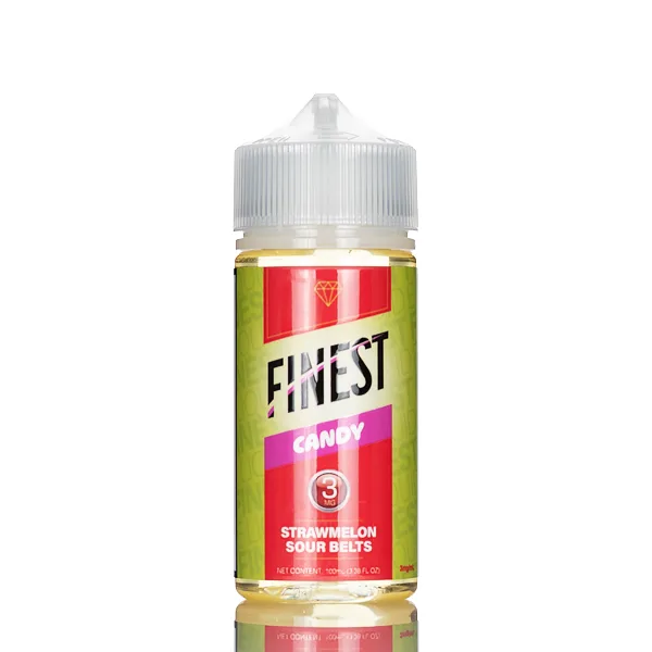 Finest E-Liquid – Candy Edition – Strawmelon Sour Belts – 100mL - Image 2