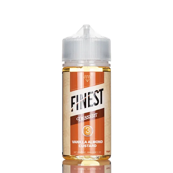 Finest E-Liquid – Desert Edition – Vanilla Almond Custard – 100mL (DISCONTINUED) - Image 2