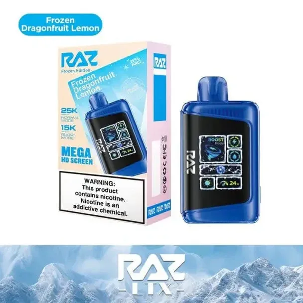 Frozen Dragonfruit Lemon - RAZ LTX DC25000 Disposable Vape