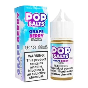 Grape Berry by Pop Salts E-Liquid 30ML