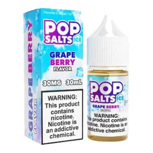 Grape Berry Ice by Pop Salts E-Liquid 30ML