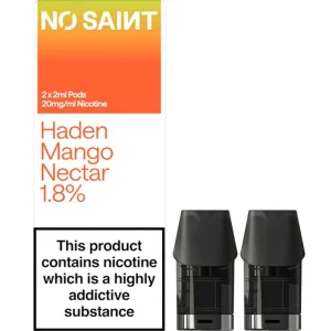 Haden mango nectar NO SAINT pods 2 pack