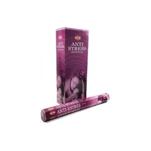 HEM Anti Stress 9″ Incense Sticks – Hex Box (20g)