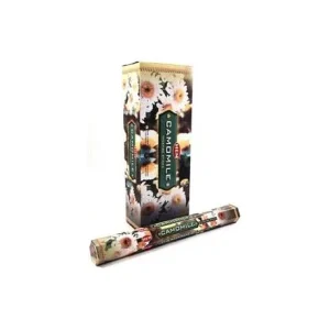 HEM Camomile 9″ Incense Sticks – Hex Box (20g)