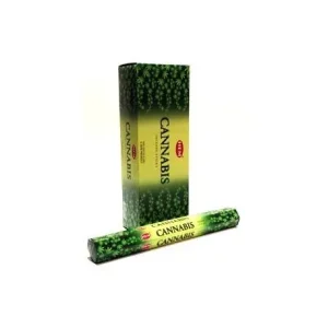 HEM Cannabis 9″ Incense Sticks – Hex Box (20g)