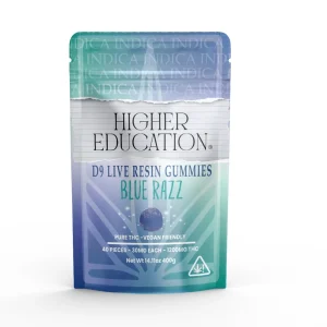 Higher Education Live Resin Delta 9 Gummies - 1200mg (40ct)