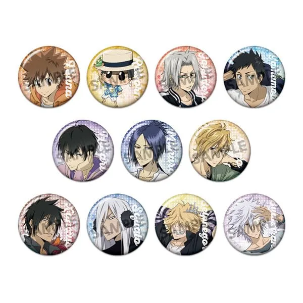Hobby Stock Reborn Trading Tin Badge Complete Set - Japan Official Version