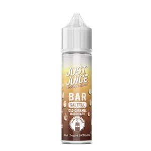 Iced Caramel Macchiato 40ml Bar Saltfill by Just Juice