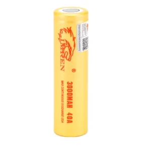 IMREN 18650 3000mAh 40A Rechargeable Lithium Battery