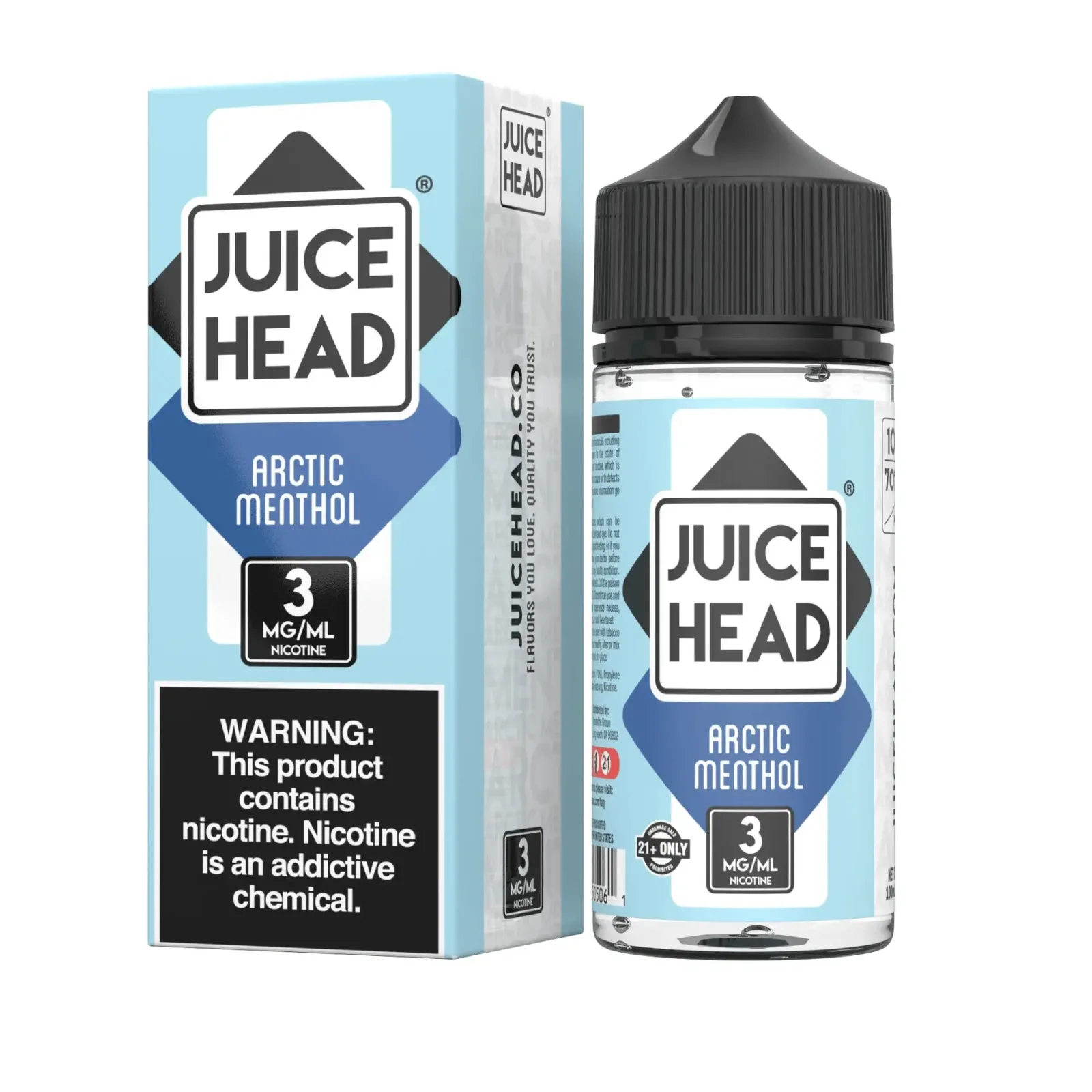 Juice Head – Arctic Menthol – 100ML E-Liquid