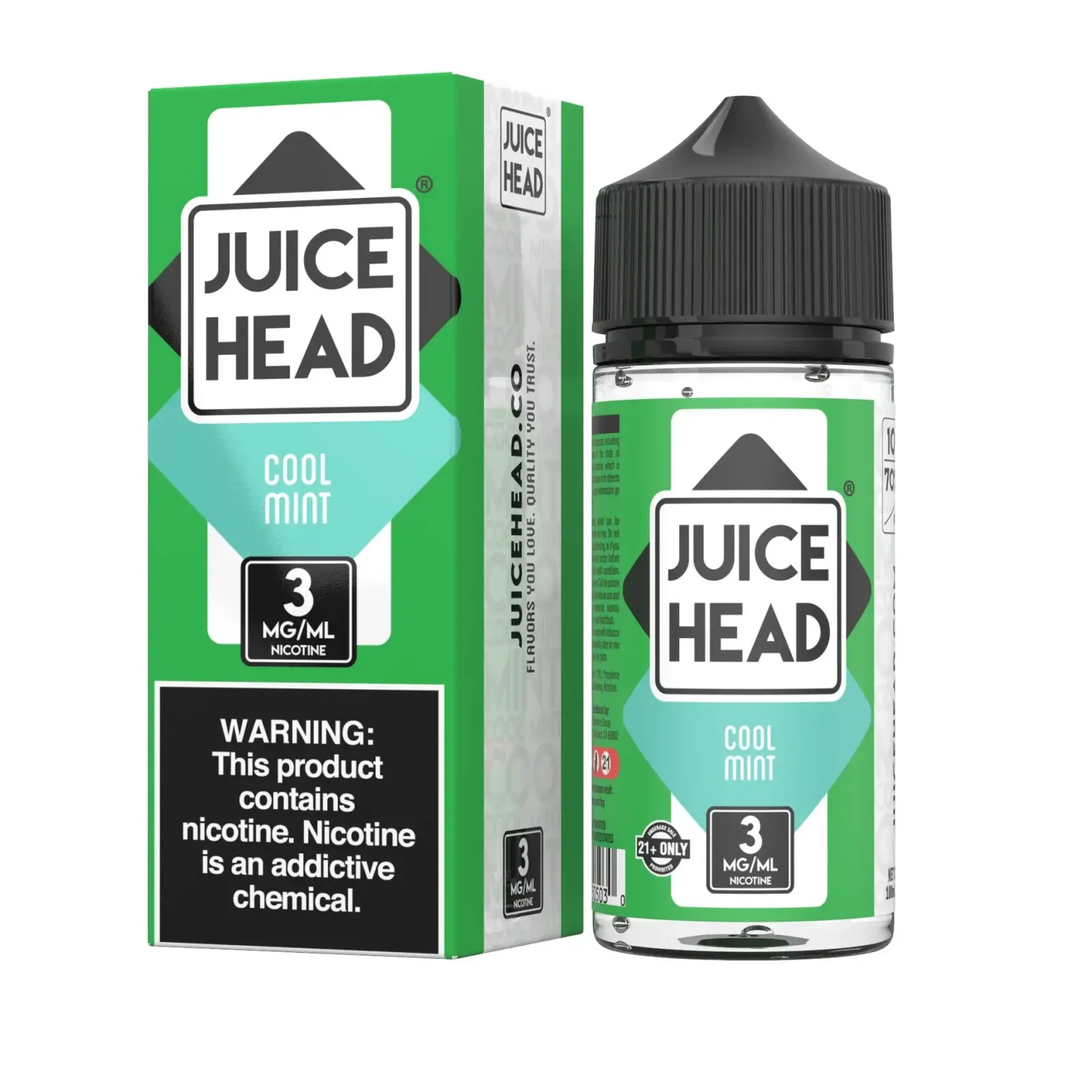 Juice Head – Cool Mint – 100ML E-Liquid