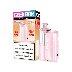Juicy Peach - Geek Bar Mate 60k Disposable Vape Kit