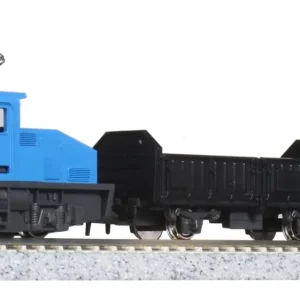 Kato N Gauge Chibi-Totsu Blue Freight Train Railway Model Electric Locomotive