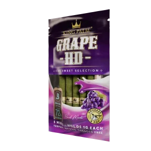 KING PALM- 5 MINI ROLLS- GRAPE HD