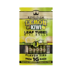 KING PALM- 5 ROLLIES- LEMON KIWI