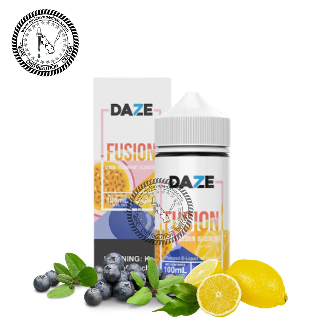 Lemon Passionfruit Blueberry by 7 Daze Fusion 100ML