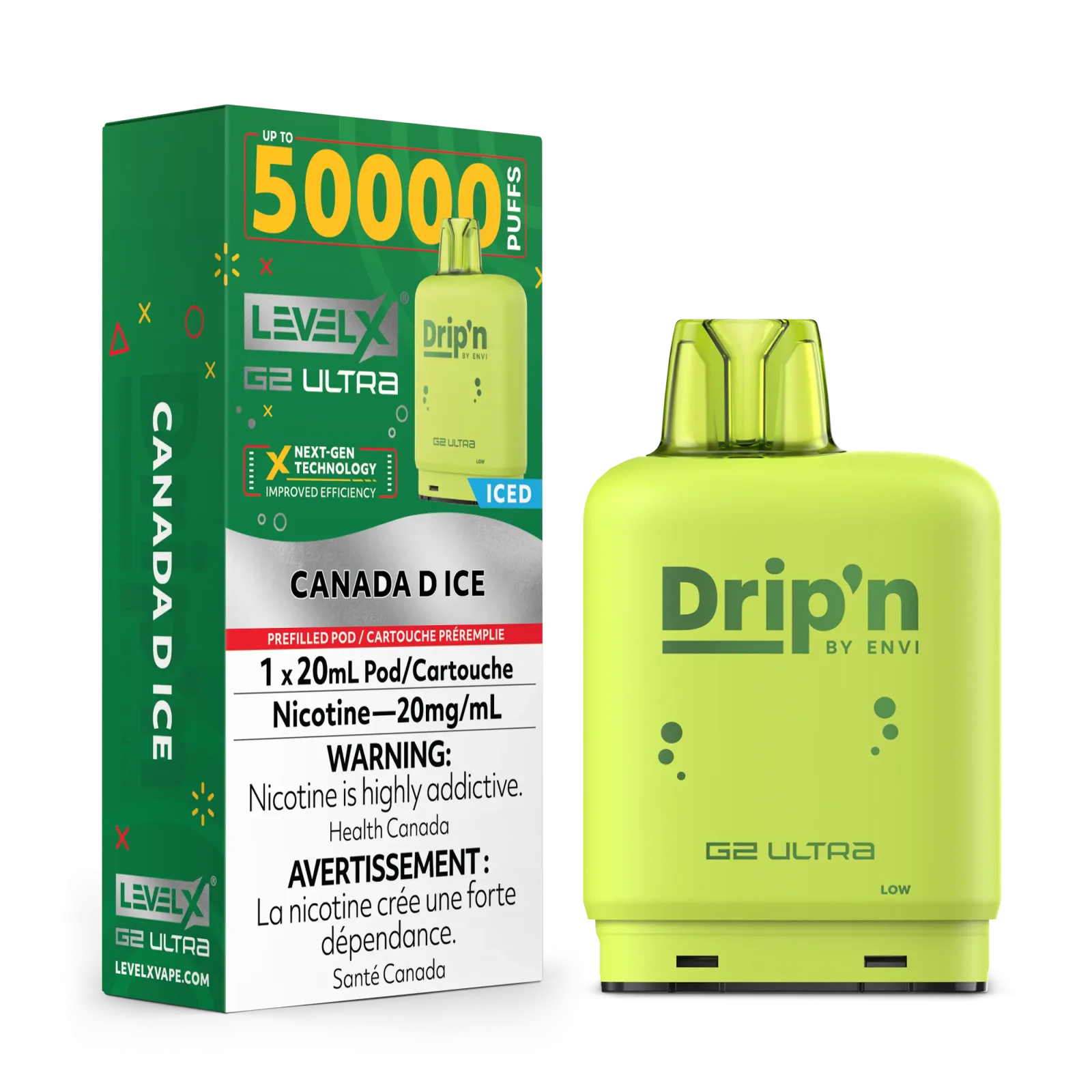 Level X G2 Ultra Flavour Beast Unleashed / Drip'n | Vape Cloud Canada - Image 2
