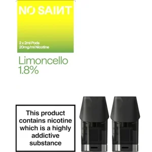 Limoncello NO SAINT pods 2 pack