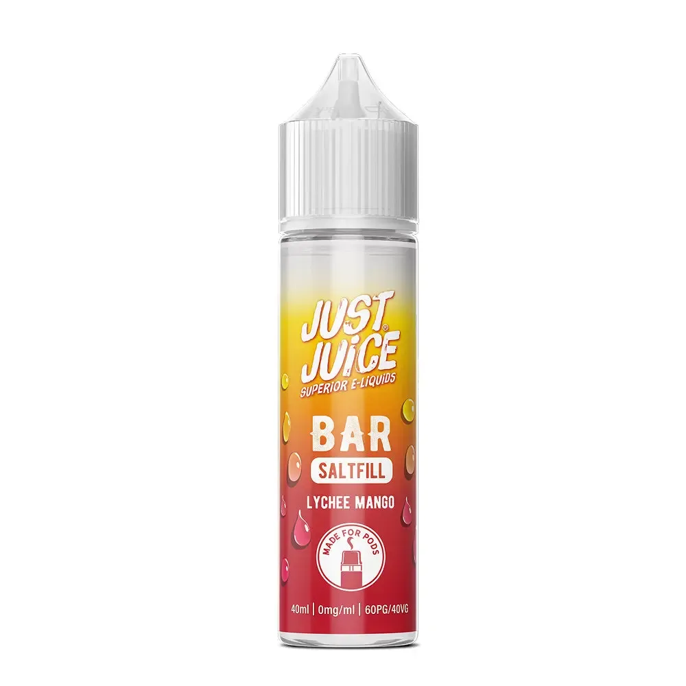 Lychee Mango 40ml Bar Saltfill by Just Juice